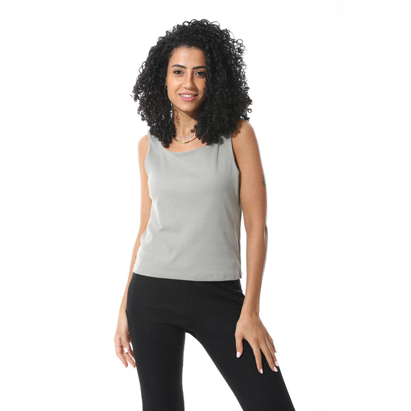 Light_Gray_Sleeveless_Plain_Cotton_T-_Shirt