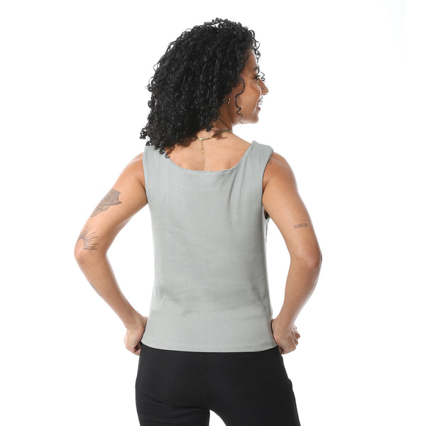 Cool_Sage_Sleeveless_Cotton_plain_T-_Shirt