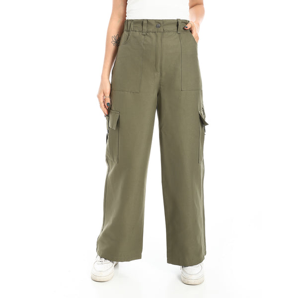 High-Waisted_Cargo_Wide-Leg_Convertible_Pant_-_Olive