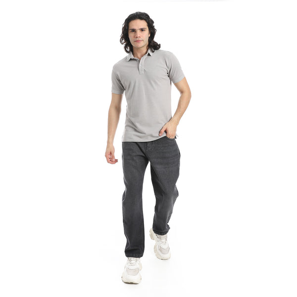 Greyish_Black_Wide_Leg_Washed_Jeans