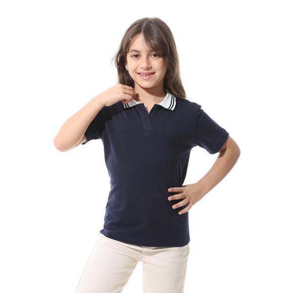 Johnny_Collar_Pique_Polo_Shirt___Navy_Blue_&_White