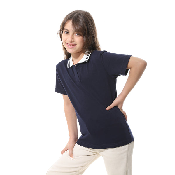 Johnny_Collar_Pique_Polo_Shirt___Navy_Blue_&_White