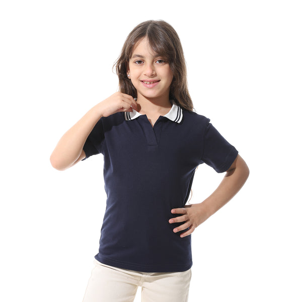 Johnny_Collar_Pique_Polo_Shirt___Navy_Blue_&_White