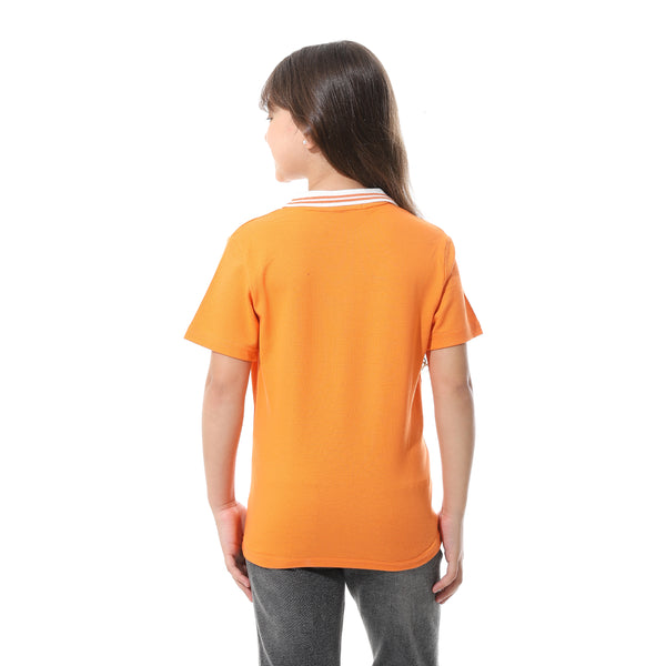 Johnny_Collar_Pique_Polo_Shirt___Orange_&_White