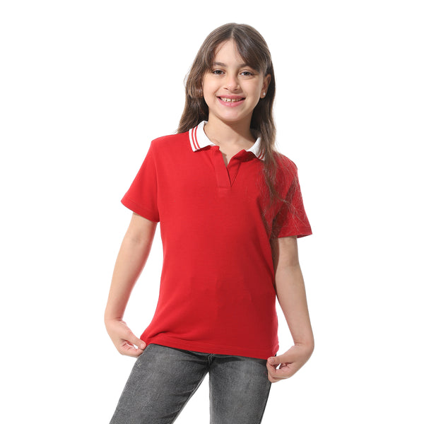 Johnny_Collar_Pique_Polo_Shirt___Red_&_White