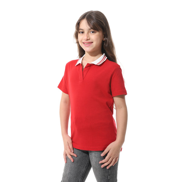 Johnny_Collar_Pique_Polo_Shirt___Red_&_White