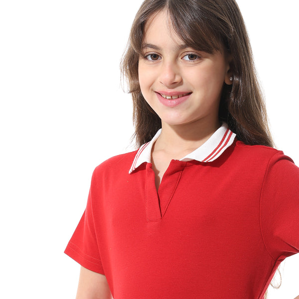 Johnny_Collar_Pique_Polo_Shirt___Red_&_White