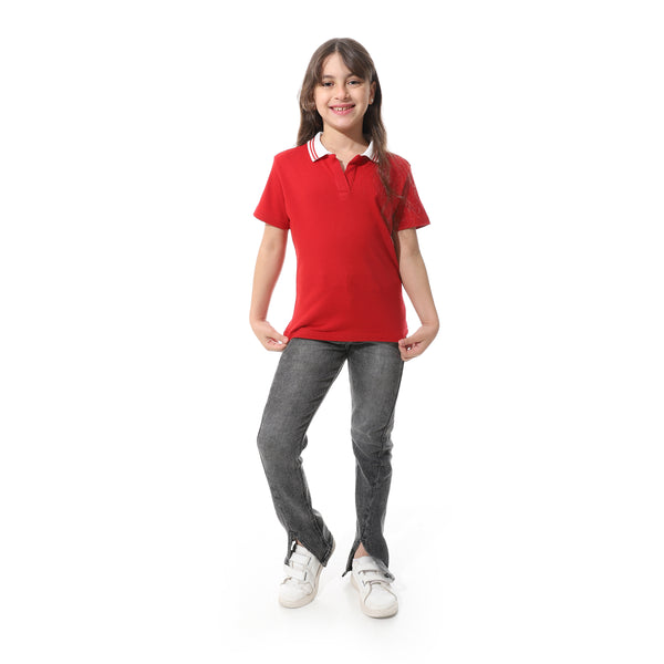 Johnny_Collar_Pique_Polo_Shirt___Red_&_White