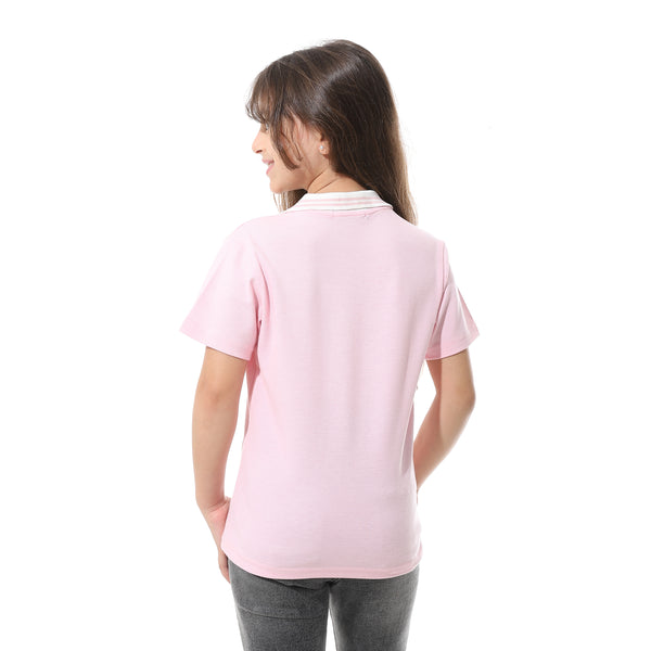 Johnny_Collar_Pique_Polo_Shirt___Rose_&_White