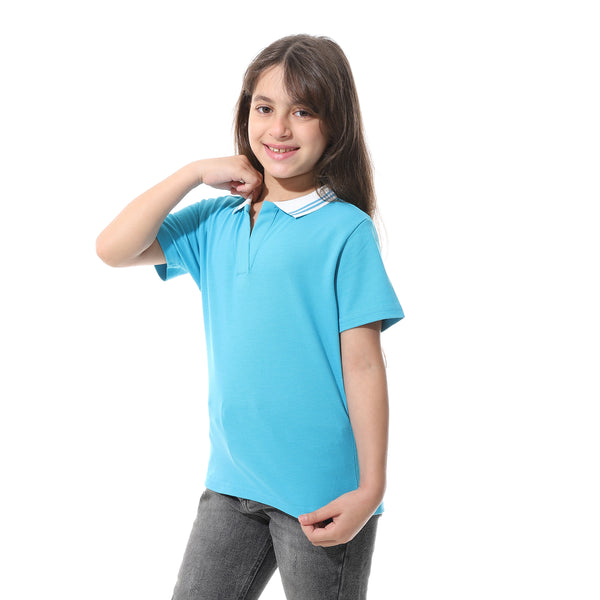 Johnny_Collar_Pique_Polo_Shirt___Dark_Turquoise_&_White