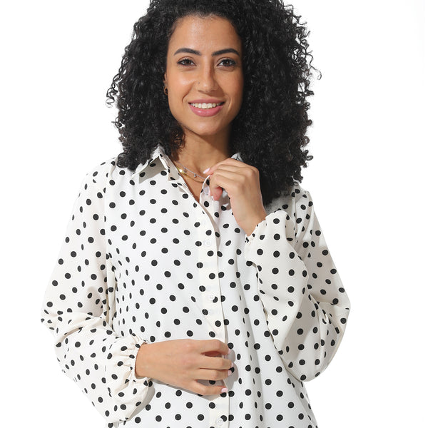 Long_Sleeves_Polka_Dots_Blouse_-_White_&_Black