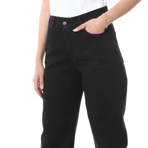 Fly_Zipper_Button_Mom_Fit_Jeans_-_Black