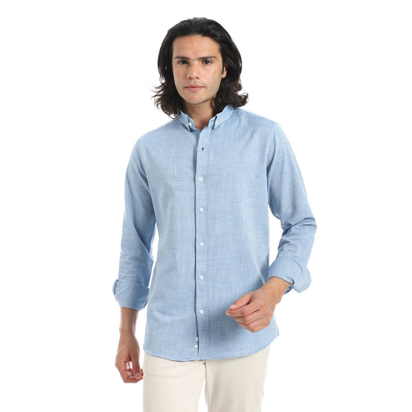 Buttons_Closure_Heather_Shirt_-_Baby_Blue