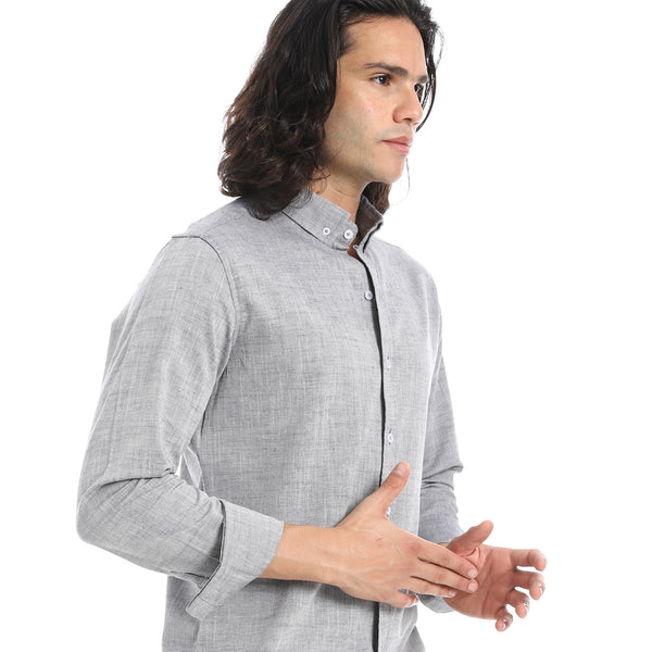 Buttons_Closure_Heather_Shirt_-_Grey