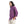 Iridescence_Effect_Turn_Down_Collar_Shirt-Purple