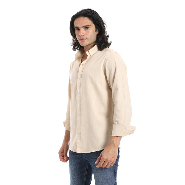 Buttons_Closure_Heather_Shirt_-_Pale_Yellow