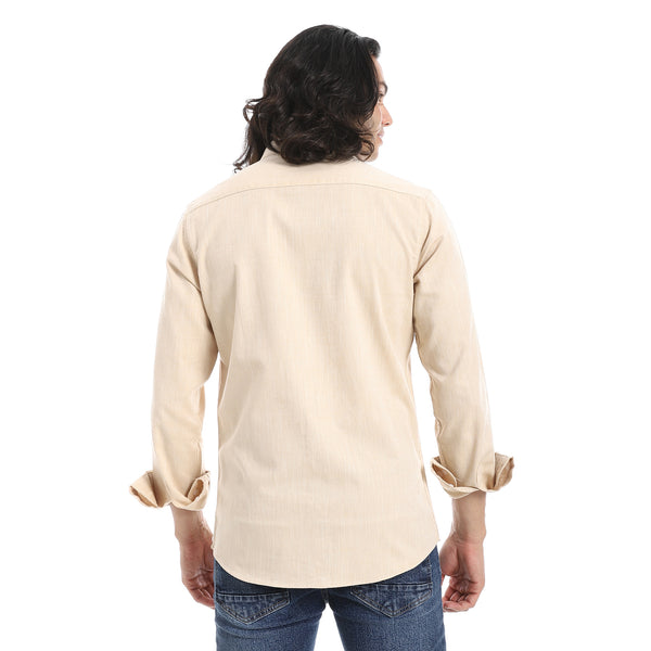 Buttons_Closure_Heather_Shirt_-_Pale_Yellow