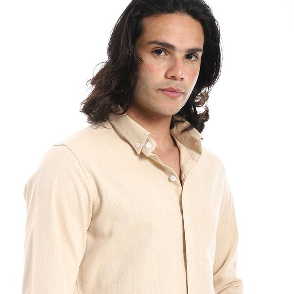 Buttons_Closure_Heather_Shirt_-_Pale_Yellow