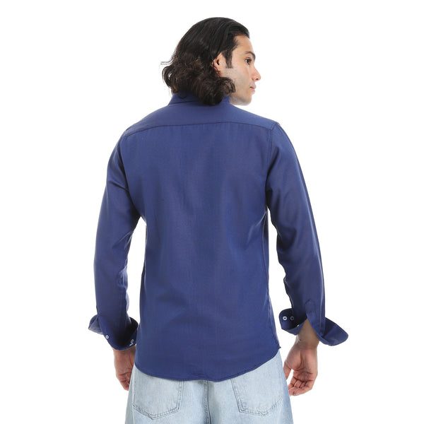 Plain_Turn_Down_Collar_Denim_Blue_Shirt-Denim_Blue