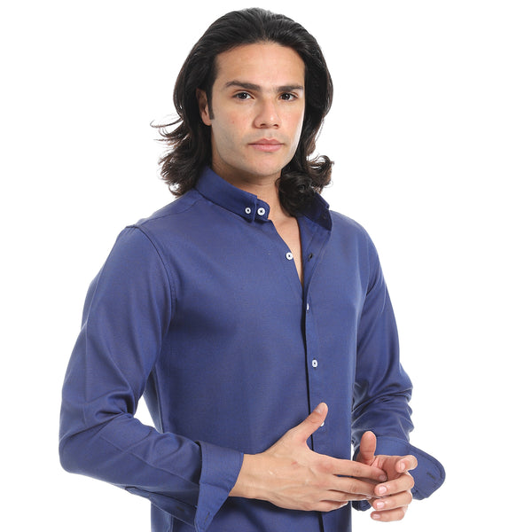 Plain_Turn_Down_Collar_Denim_Blue_Shirt-Denim_Blue