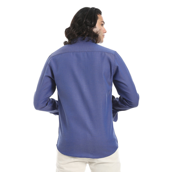 Plain_Turn_Down_Collar_Yale_Blue_Shirt-Yale_Blue