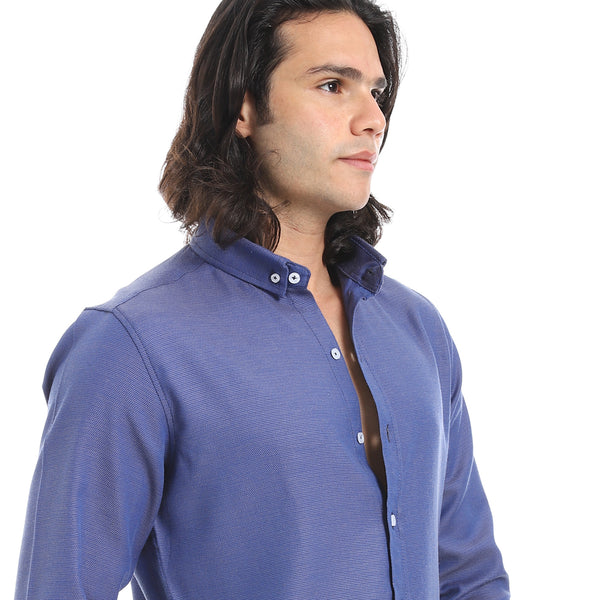Plain_Turn_Down_Collar_Yale_Blue_Shirt-Yale_Blue