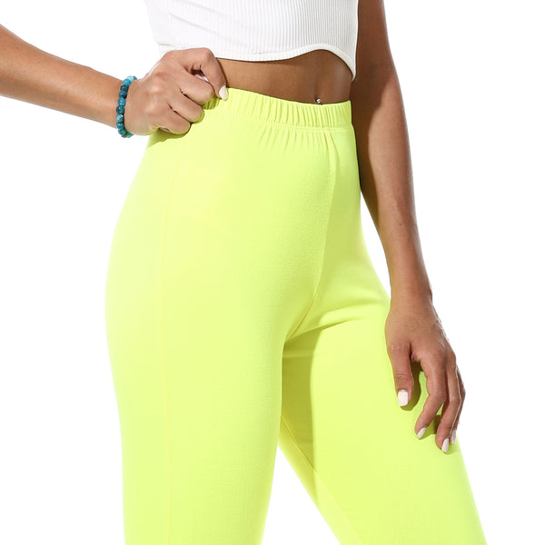 Elastic_Waist_Plain_Pantcourt-Lemon