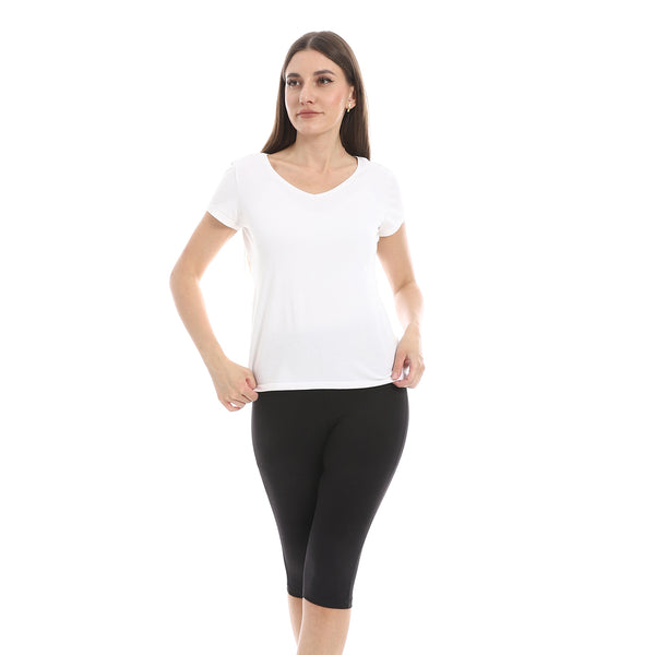 Slim_Fit_Lycra_Capri_Leggings_-_Black