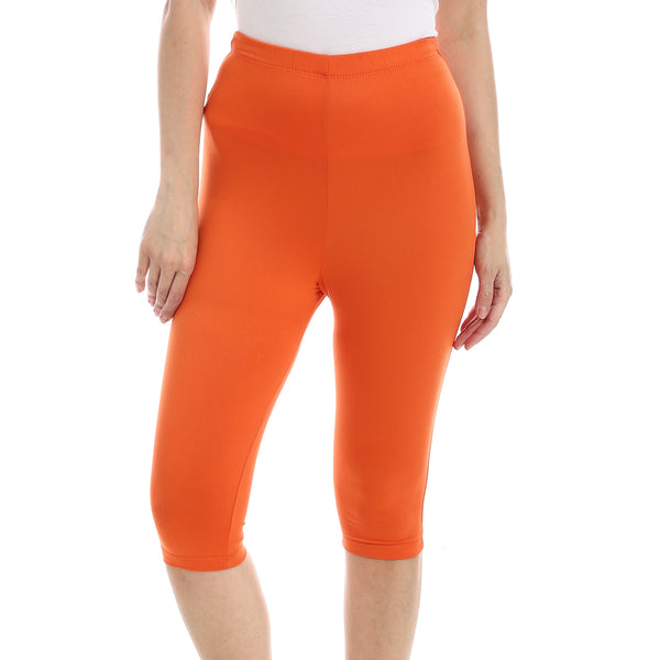 Slim_Fit_Lycra_Capri_Leggings_-_Orange