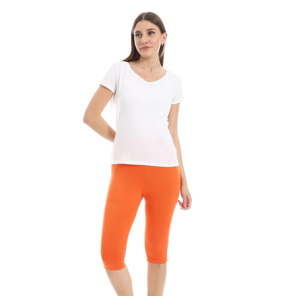 Slim_Fit_Lycra_Capri_Leggings_-_Orange