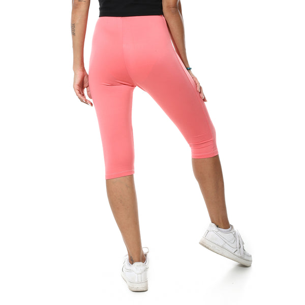 Elastic_Waist_Plain_Pantcourt-Rose