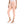 Pale_Orange_Elastic_Waist_Plain_Leggings