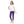 Dark_Purple_Elastic_Waist_Plain_Leggings