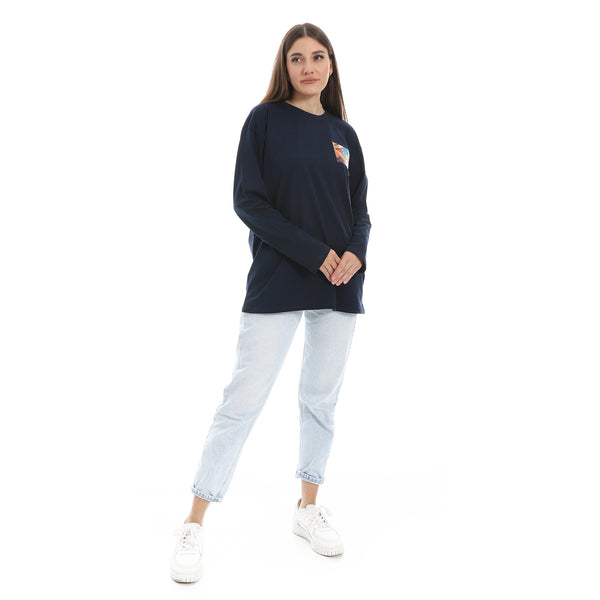Navy_Blue_Long_Sleeves_Oversized_Printed_T-Shirt