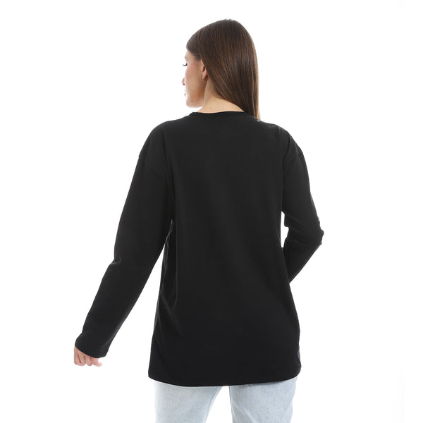 Black_Long_Sleeves_Oversized_Printed_T-Shirt