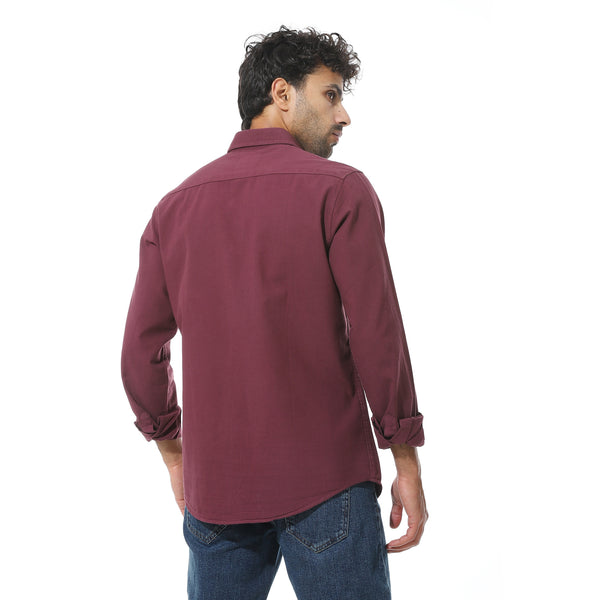 Basic_Full_Buttoned_Long_Sleeves_Shirt_-_Burgundy