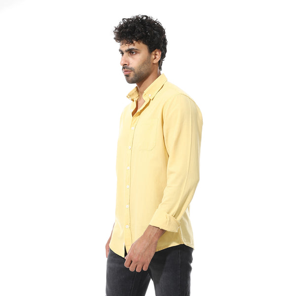 Basic_Full_Buttoned_Long_Sleeves_Shirt_-_Light_Yellow