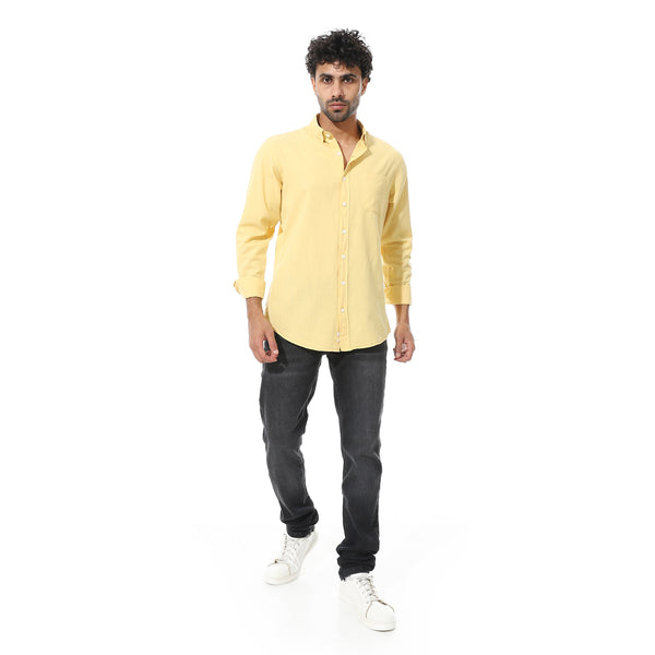 Basic_Full_Buttoned_Long_Sleeves_Shirt_-_Light_Yellow