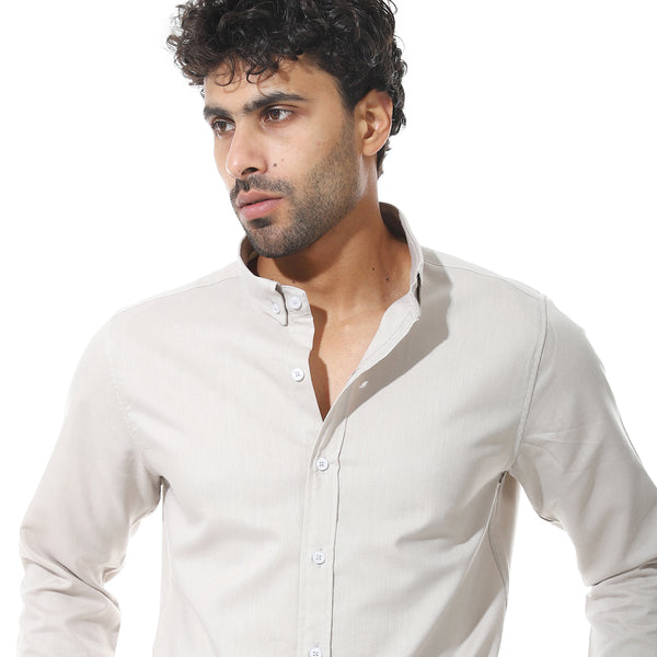 Self_Pattern_Classic_Neck_Shirt_-_Light_Grey