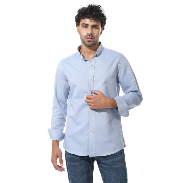 Self_Pattern_Classic_Neck_Shirt_-_Light_Blue