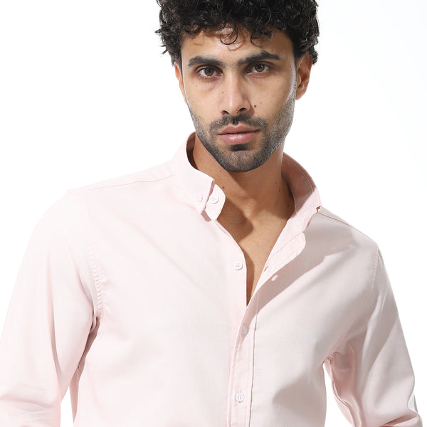 Self_Pattern_Classic_Neck_Shirt_-_Powder_Pink