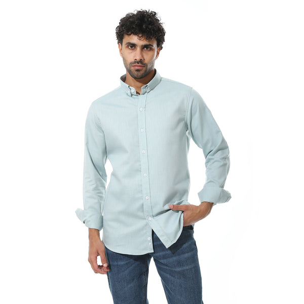 Self_Pattern_Classic_Neck_Shirt_-_Mint