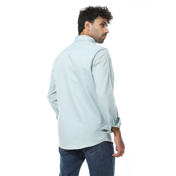 Self_Pattern_Classic_Neck_Shirt_-_Mint