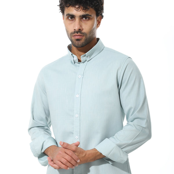 Self_Pattern_Classic_Neck_Shirt_-_Mint