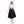 Black_Maxi_Flare_Button_Closure_Denim_Skirt_-_Black