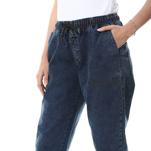 Elastic_Waist_Acid_Wash_Jeans_-_Dark_Navy