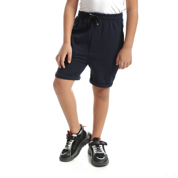 A_Stylish_Trend_With_Sided_Pockets_Navy_Short-Blue
