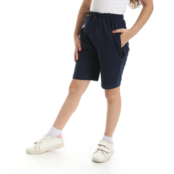 Elastic_Waist_With_Drawstrings_Shorts_-_Navy_Blue
