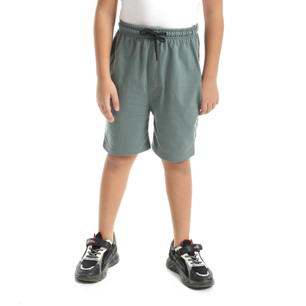 A_Stylish_Trend_With_Sided_Pockets_Olive_Short-Green