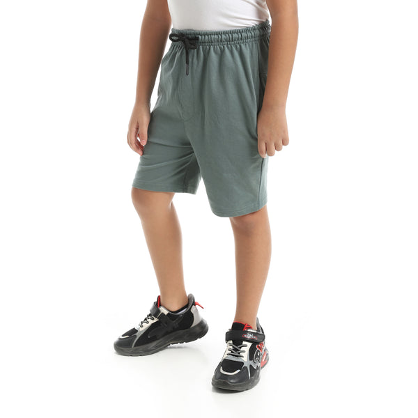 A_Stylish_Trend_With_Sided_Pockets_Olive_Short-Green